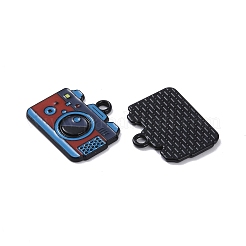 16шт 4 цвета сплава эмалевые подвески&nbsp;ENAM-FP0001-52