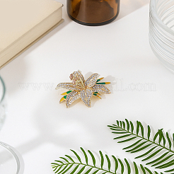 1 шт. эмалевые булавки с цветком&nbsp;JEWB-LP0010-17