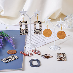 Набор для изготовления акриловых сережек с геометрией своими руками&nbsp;DIY-TA0009-28