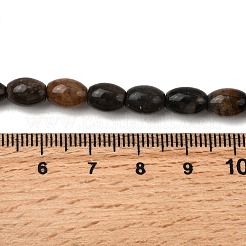 Природные окаменелое дерево бисер пряди G-K362-I11-02