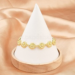 Браслеты из латунной цепочки для женщин&nbsp;BJEW-A090-06C-G