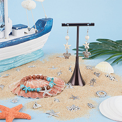 Подвески из сплава в тибетском стиле&nbsp;TIBEP-SC0002-57