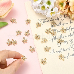 20 шт. подвески из сплава с покрытием из стразов&nbsp;FIND-YW0010-20