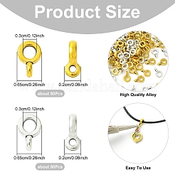 100шт. 2-х цветные вешалки в тибетском стиле&nbsp;FIND-YW0008-59