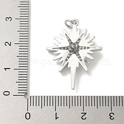 Латунные микро проложить кубического циркония подвески&nbsp;KK-B124-08P-03