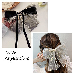 3 рулон двухцветной органзы с кружевной отделкой&nbsp;ORIB-BT0001-04