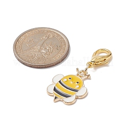 Подвесные украшения из сплава эмали&nbsp;HJEW-JM00998