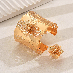 Наборы браслетов и колец с железным цветком для женских вечеринок&nbsp;KD1109