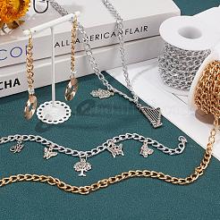 5м двухцветные алюминиевые витые цепи для пандуса&nbsp;CHA-PH0001-03