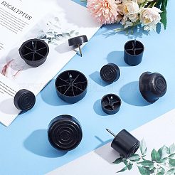 25шт 5-х стилевые пластиковые мебельные направляющие&nbsp;AJEW-GF0006-12