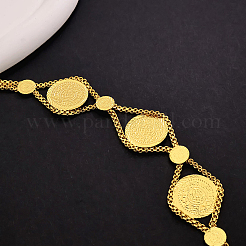 Элегантные латунные цепочные браслеты для женщин&nbsp;IA9135