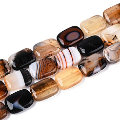 Природный агат бисер нитей&nbsp;G-N356-03A-04