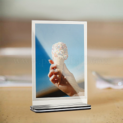 Прозрачный акриловый пустой знак места&nbsp;LS-ODIS-WH0043-34