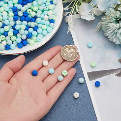 Матовые непрозрачные акриловые бусины&nbsp;OACR-AR0001-20A