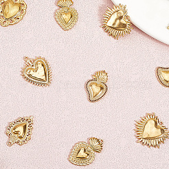 14 шт. 7 стиля подвески из нержавеющей стали 304&nbsp;STAS-BBC0008-11