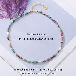 1 шт. ожерелья из натурального агата&nbsp;NJEW-SZ0001-69