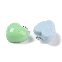 Подвески из непрозрачной смолы&nbsp;RESI-H162-07P-03