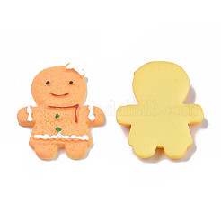 Рождественские кабошоны из непрозрачной смолы для декодирования&nbsp;LS-CRES-N022-105A