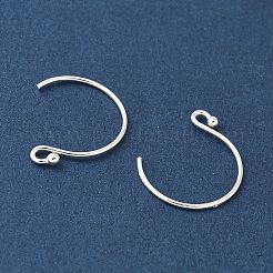 925 серебряные крючки с родиевым покрытием&nbsp;LS-STER-E068-05S