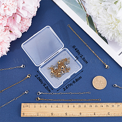 16 шт. 8-х стильный удлинитель цепи из нержавеющей стали 304 STAS-CN0001-61