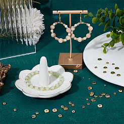 6 стиль стойка покрытие латунные распорные бусины&nbsp;KK-BC0015-05