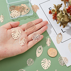 32шт 8 латунные подвески&nbsp;KKC-PH0001-01