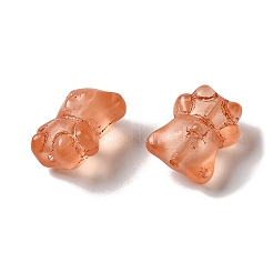 Прозрачные бусины лэмпворк&nbsp;LAMP-P065-06A-07