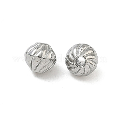 Бусины из нержавеющей стали 304&nbsp;STAS-D204-21P