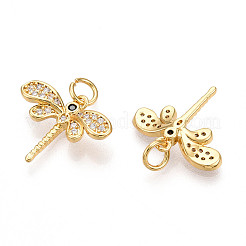 Латунные микро проложить кубического циркония подвески&nbsp;KK-N257-20G