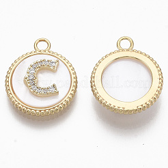 Латунные микро проложить кубического циркония подвески&nbsp;LS-KK-R130-034-C-NF