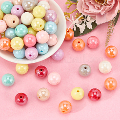 80 шт. Непрозрачные акриловые бусины&nbsp;TACR-SP0001-27