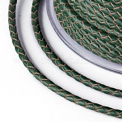 Оплетенный шнур из натуральной кожи&nbsp;WL-I004-3mm-D-23