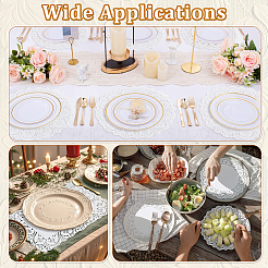 800 шт. 8 видов кружевной бумажной пергаментной бумаги&nbsp;AJEW-TW0001-14