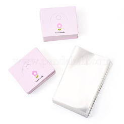 100 шт. прямоугольных прозрачных полипропиленовых целлофановых пакетов&nbsp;CDIS-TA0001-40B