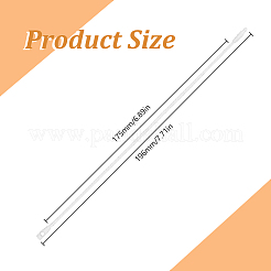 1000 шт. полиэстеровые бирки для одежды этикетки шнур&nbsp;DIY-GO0002-65