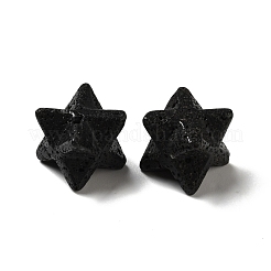 Бусины из натуральной лавы G-A206-01B-32