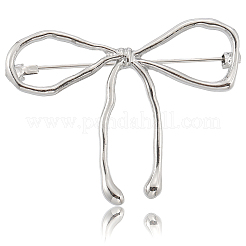 Броши-банты из сплава для женщин&nbsp;JEWB-WH20003-09P