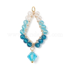 Стеклянные подвески&nbsp;PALLOY-JF04731-02