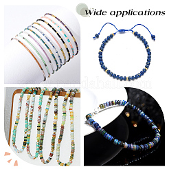 210шт 7 стиля бусины из натуральных смешанных драгоценных камней&nbsp;G-AR0005-84