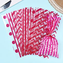 100 шт. 4-х видов прямоугольных пластиковых пакетиков для конфет&nbsp;ABAG-WH20013-19E