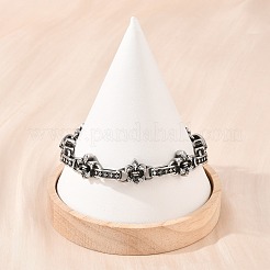 Браслеты из звеньевой цепи из нержавеющей стали 304&nbsp;BJEW-D379-01AS