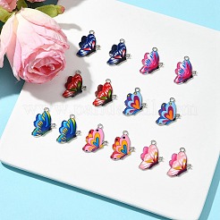 Подвески из сплава с принтом 14 цветов&nbsp;FIND-FS0002-04