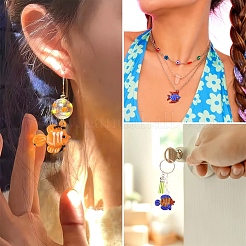 6шт 6 стиля подвески ручной работы лэмпворк&nbsp;LAMP-YW0001-56