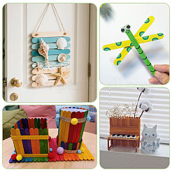 600 шт. деревянные палочки для поделок&nbsp;DIY-CA0007-90