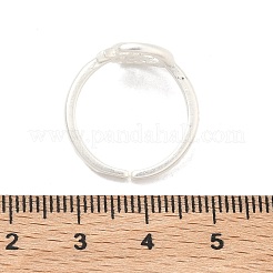 Латунные манжеты с открытыми кольцами&nbsp;RJEW-C157-04MS