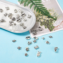 60шт 12 стиля бусины из сплава в тибетском стиле&nbsp;FIND-FW0001-18