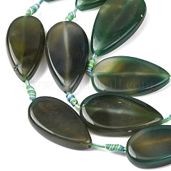 Натуральные полосатые агатовые бусы&nbsp;G-F825-E02-01