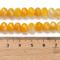 Натуральные полосатые агатовые бусы&nbsp;G-Z111-A01-02