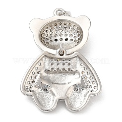 Латунь с подвесками из фианита&nbsp;KK-K340-01P-01