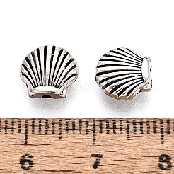 Бусины из текстурированного сплава в тибетском стиле&nbsp;TIBEB-T004-01AS